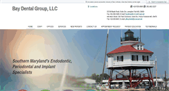 Desktop Screenshot of baydentalgroupllc.com